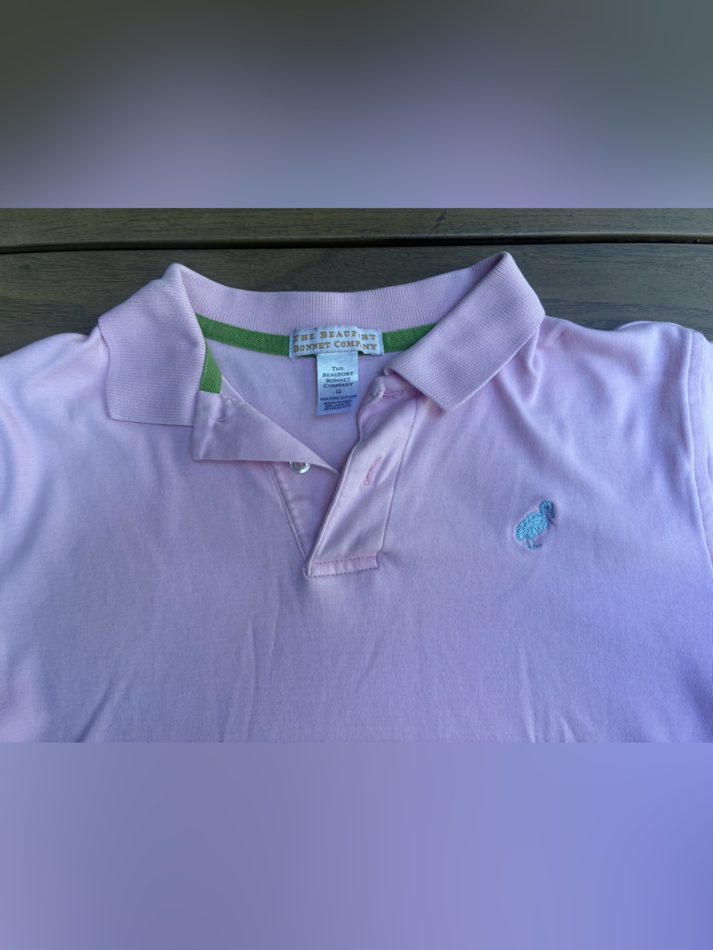 Beaufort Bonnet Company Preppy 3-Pack Boys Polo Shirts - Bundle. Sz L 10/12 - Picture 9 of 10